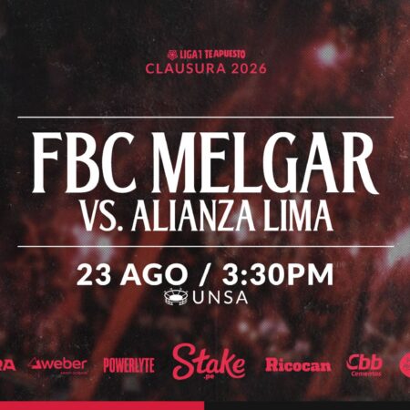 Melgar vs Alianza Lima: Pronóstico, hora y análisis del torneo clausura 2026